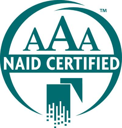 NAID AAA Certification logo